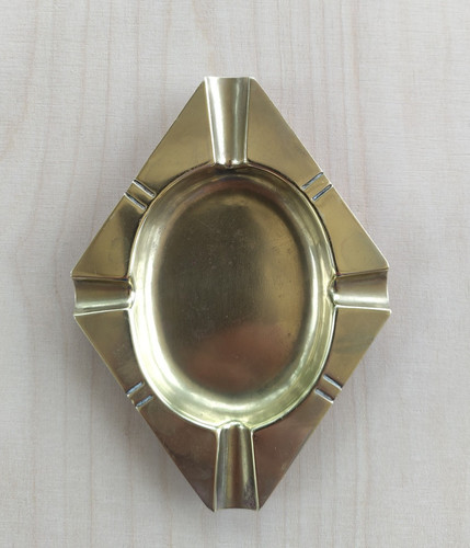 Cendrier vintage laiton - cendrier,