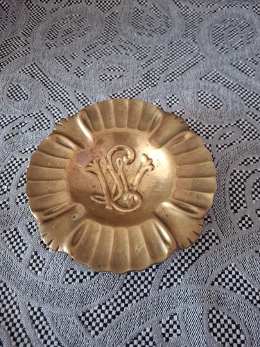 Cendrier vintage laiton - vintage,