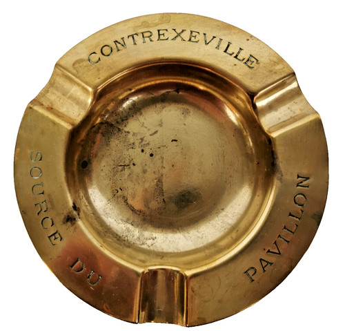 Ancien cendrier laiton - laiton, eau