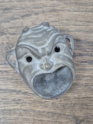 Ancien cendrier tête - cendrier, du
