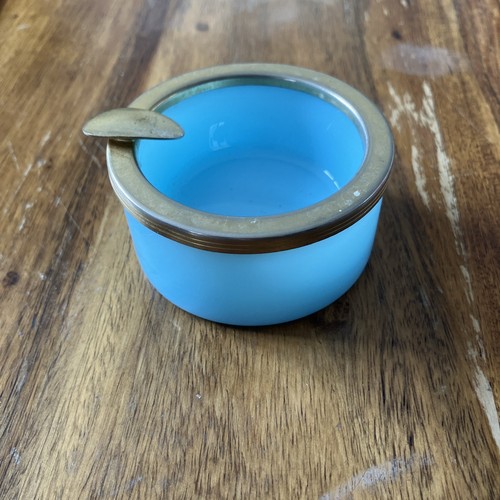 Cendrier vintage opaline - en,