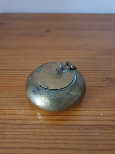 Cendrier poche ancien en - cendrier,