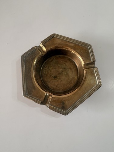 Ancien cendrier laiton - ancien, en